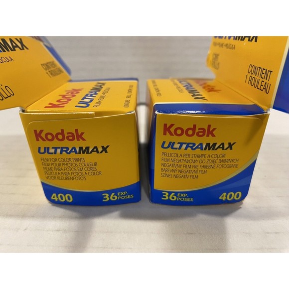 Kodak UltraMax 400 35mm 36 Film for Color Print Exp 03/2023 2 Rolls - NIB - Picture 5 of 6
